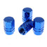 Caps 4pcs Covers Car Metal Color Tire Valve Stem Random - 3