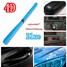 Blue Drum 24 Inch Carbon Fiber Gloss Sticker Decal 4D Wrap 60 Skin Car Auto - 1
