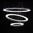 Modern Pendant Lights Rings Acrylic Living Room Pendant Lamp 1156 Study Room Led - 7