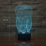 3d Night Light Led Table Lamp Illusion 100 Shape - 8