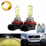 Xenon Halogen H11 Golden Class 1200LM HID Brightness Lights Bulbs Pair Yellow - 1