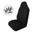 Fabric Black Universal Covers Polyester Car Front Seat Single - 1