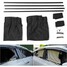 Tracks Side Window Window Sunshade Curtains Adjustable Car - 1