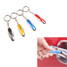 Lamp Tube Oval Housing Plastic Car Static Eliminator Anti Static Resin Keychain - 1