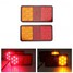 Turn Signal Light Lamp LED Rear Pair 12V Tail Brake Stop Trailer Truck Indicator - 1