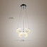 Crystal Modern Rings Pendant Light Shape Lamp Led - 2