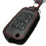 Holder PU Leather Camaro Chevrolet Key Case Cover 4 Buttons Shell - 5