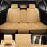 Headrest Seats Seat Cover Cushion Car PU Leather Lumbar Front Rear Pillow - 2