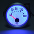 Oil Face Celsius Temp Gauge New Electrical White Blue LED Temperature - 3