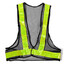 High Visibility 2pcs Black Warning Safety Reflective Vest Gear Yellow - 3