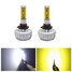 20W Color LED 2 X Car Canbus Play Fog Headlight 2000LM DIY - 1