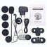 Function Stereo LCD FM MP3 800M Headset with Bluetooth Motorcycle Helmet Intercom - 8