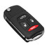 Remote Control Key Dodge Chrysler Button Folding Case Shell - 2