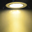 3w Warm White Light 280lm Ceiling Lamp Silver White Ac 85-265v 3-led - 6