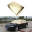 3XL Half Gold Aluminum Car 3L Sunshade Sun Block 2L Color 2M - 1