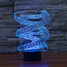 Bulb Spiral Illusion 100 Lamp 3d Night Lamp - 1
