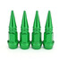 Auto Bike Dustproof Shape Spike 4pcs Stem Valve Caps Wheel Aluminum Car Tire - 6