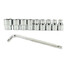 10pcs Chrome Vanadium Steel Socket Wrench Car Repair Tool 24mm - 1