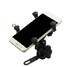 3.5-6inch USB Charger Mobile Phone GPS Holder Clip Motorcycle Bike Handlebar Mount - 1