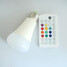 Color Led 9w Dimmable Bulb Music Globe Remote - 4