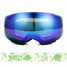 UV400 Spherical North Wolf Motorcycle Riding Double Lens Goggles Ski - 4