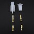 Way Connectors Terminal 10sets 2.8mm Male Female 2 Flat - 2