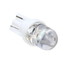Fog 25LM Bulb Motorcycle Steel Ring Lamp DC 12V Car Auto White Instrument 10Pcs T10 Lights 1W - 5