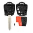 2 Buttons Remote Key Case Shell Fob Switch Car Uncut Blade - 6