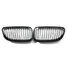 2DR Front Matte E92 E93 Grills 3-Series Kidney Grille Black for BMW LCI - 1