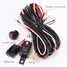 Wiring Harness 40A Relay Fuse 300W LED Light Bar ON OFF Switch Off Road ATV Jeep - 9