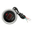 12V Fitting Kit 52mm Red Digital Sensor PVC Hose Display with Vacuum Gauge - 5