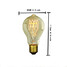 A19 220-240v St64 40w E27 Edison Bulb Light Retro - 3