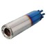 Exhaust Muffler Pipe Motorcycle Stainless Slip-On Rotating 100mm Grilled Blue - 7