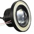 Rings Angel Eye Lights White LED RGB Color Car Lights Wireless Control 3.5inch Fog - 5