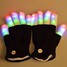 Dance Rave Party Modes Gloves Halloween With 6 LED Lights - 4