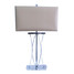 60w 100 Grey Fabric Comtemporary Light - 1