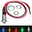 Car Van Boat LED Dash Panel Indicator 8mm 12V Faucet Pattern Light Lamp - 1