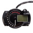 Speedometer Odometer Adjustable Motorcycle LCD Digital Dual - 2