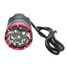 Black Blue Waterproof 3000LM Headlamp Gold 30W Universal Red Motorcycle LED Headlight 12-24V - 5