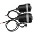 2Pcs 12V Hi Lo White Headlight Driving Fog Spot LED Angel Eye U3 30W Motorcycle - 5