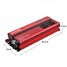 2000W Car Converter 220V LED Screen Power Inverter DC 12V - 4