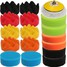 Car Polisher Kit Set Buffing Polishing Pad 18PCS Flat Sponge - 3