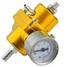 Gas Pressure Regulator Fuel Pressure Regulator Kit Gauge Hose Auto - 3