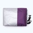 Purple Waterproof Silver Motorcycle Cover UV Protection - 3