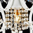 Chandelier Iron Painting Crystal Clear Lighting Lamp Modern - 4