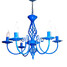 Painting Metal Lodge Modern/contemporary Vintage Pendant Led Rustic Bulb Included Traditional/classic - 1