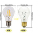 Clear Filament Bulb Light Bulbs Edison A60 240v Lighting E27 4w - 5