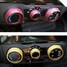 Decoration Stereo Air Conditioning Knob Ring City New Cars Alu 3pcs Honda Fit - 10