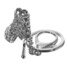 Metal High Heel Crystal Exquisite Female Key Chain Ring - 4