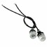 Light DRL Tail Lamp 5630 LED Eagle Eye Mirror 12V Motorcycle Car Concave - 3